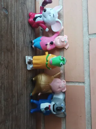 Set di 4 pupazzi del film Canta (Sing)