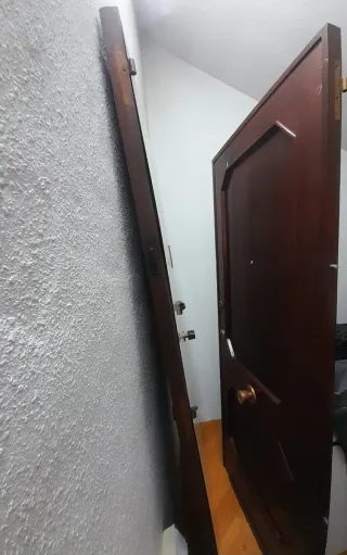 2 Puertas Blindadas Madera