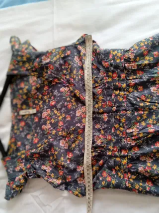 Top Pepe Jeans volantes floral