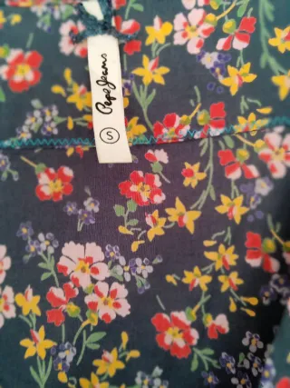 Top Pepe Jeans volantes floral