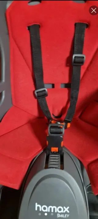 Silla Hamax Smiley bici niño