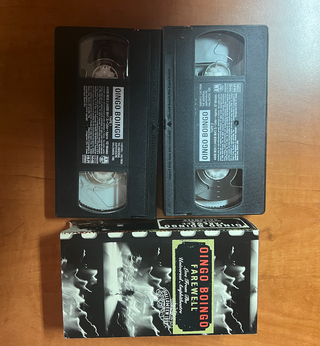 Oingo Boingo Farewell Doppio VHS