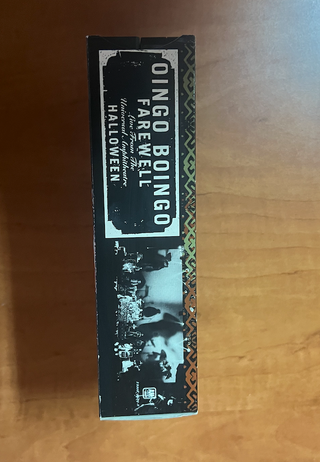 Oingo Boingo Farewell Doppio VHS