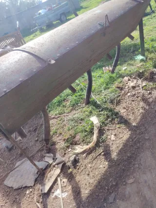 Arado 3 surcos sembradora peladora