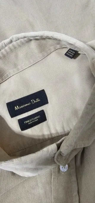 Camisa Massimo Dutti Beige