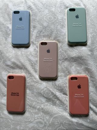 Custodie iPhone 7/8 Apple in silicone (5 pz)