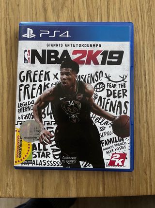 NBA 2K19 PS4 Giannis Antetokounmpo