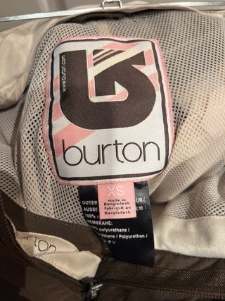 Pantalones de esquí Burton Marrón