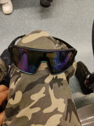 Gafas de sol deportivas negras