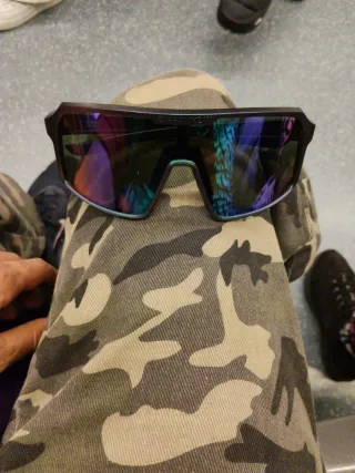 Gafas de sol deportivas negras