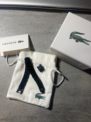 Pulsera Lacoste Metropole Negra