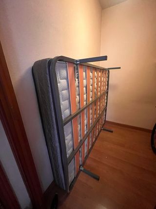 Cama 150 con somier metálico