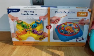 Juguetes T-Toca Perritos Hambrientos y Pesca Peces