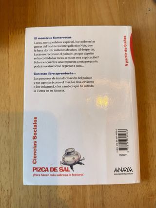 Libro El monstruo Comerrocas (Pizca De Sal)