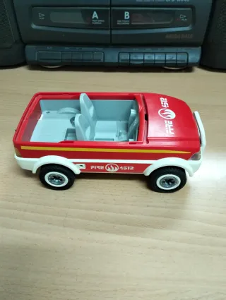 Despiece bomberos Playmobil coche y accesorios