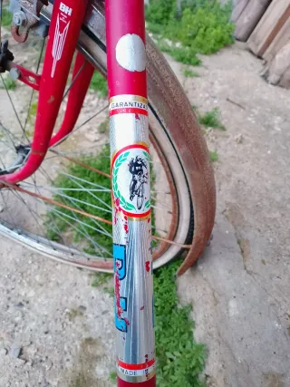 Bicicleta Clásica BH Años 70 Roja