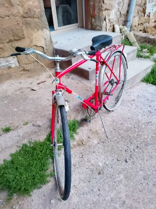 Bicicleta Clásica BH Años 70 Roja