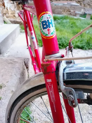 Bicicleta Clásica BH Años 70 Roja