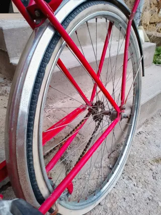 Bicicleta Clásica BH Años 70 Roja
