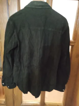 Camicia Les Copains in pelle nera