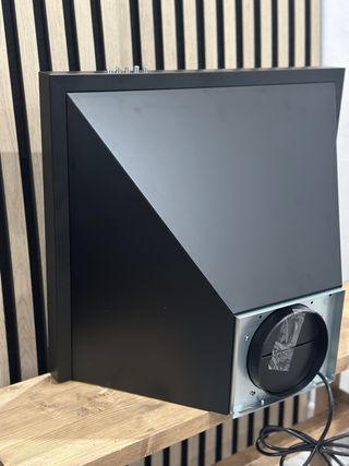 Campana extractora negra