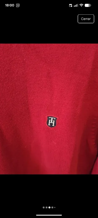 Jersey Tommy Hilfiger Rojo