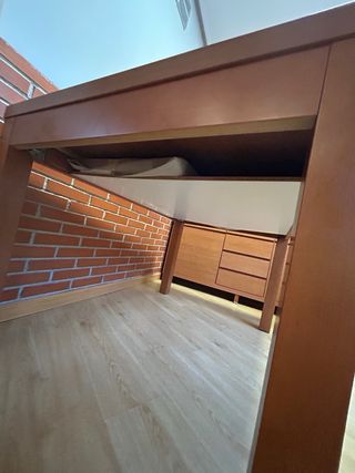 Mesa comedor madera cerezo