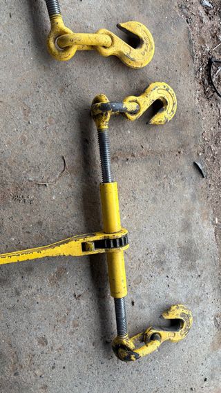 2 Tensores de carraca amarillos