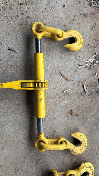 2 Tensores de carraca amarillos