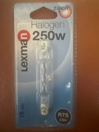 Bombilla Halógena Lexman 250W R7S 230V