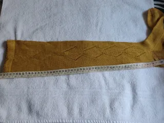 Calzas de zaraguell color mostaza