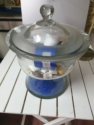 Desecador de vidrio 200mm diámetro (mediano)