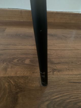 Silla de comedor marrón