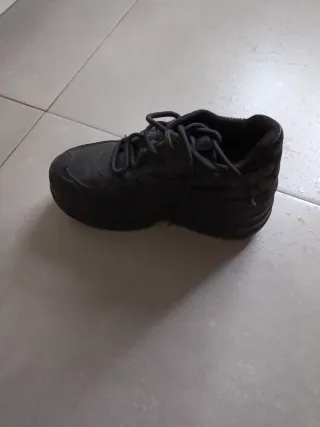 Botines plataforma Bershka negros