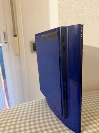 PS3 Super Slim Azul 500GB
