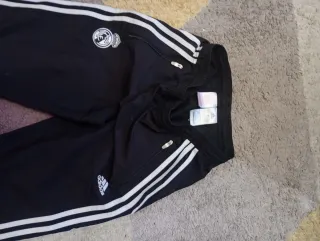 Pantalón Adidas Real Madrid Negro Talla M niño 152