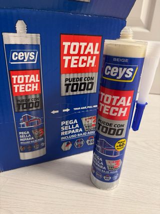 Sellador adhesivo Ceys Total Tech Beige NUEVO