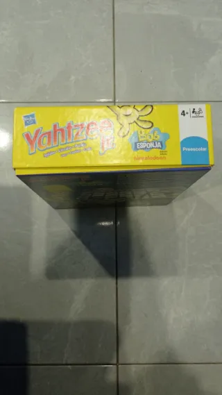 Yahtzee Jr. Bob Esponja Hasbro