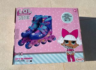Patines LOL Surprise Ajustables Talla 34-37