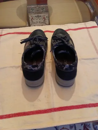 Zapatos Suave Talla 39 Negro.