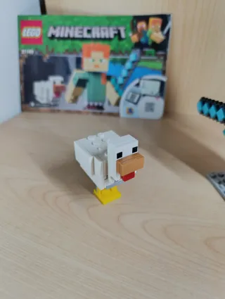 LEGO Minecraft Alex BigFig con Pollo 21149