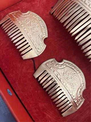 Aderezo y peinetas fallera niña