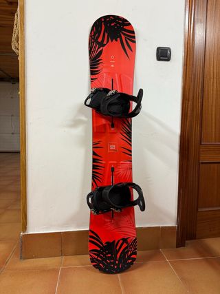 Tabla Snowboard Burton con Fijaciones