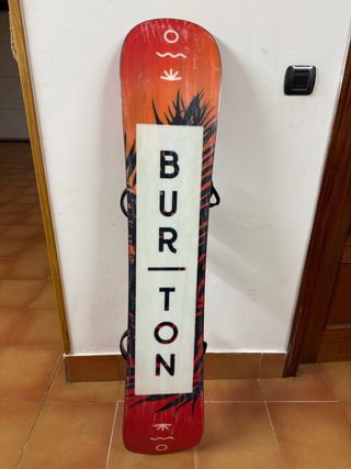 Tabla Snowboard Burton con Fijaciones