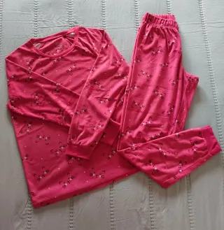 Pijama estampado gatos mujer