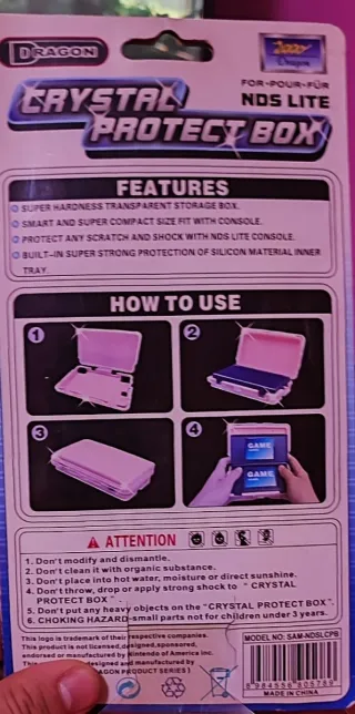Funda protectora Nintendo DS
