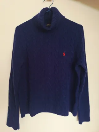 Jersey Polo Ralph Lauren azul mujer