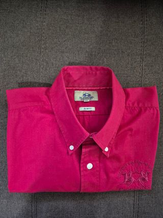 Camisa La Martina Roja Talla XL