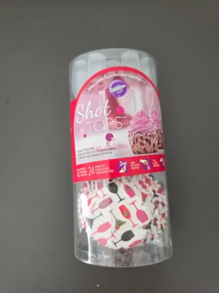 Moldes cupcakes y pipetas Wilton