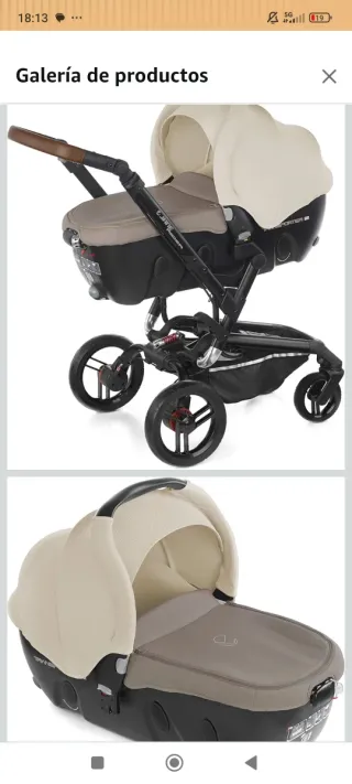 Jané Rider Cochecito Bebé 3 Piezas Carro Maxi cosi